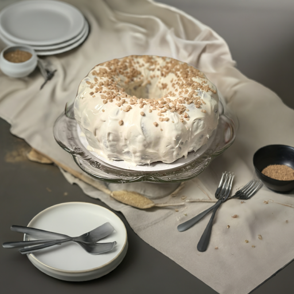Decadent Brickle Pound Cake